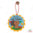 "The Princess of Christmas" November's Craft Kit: Giving Thanks Ornament